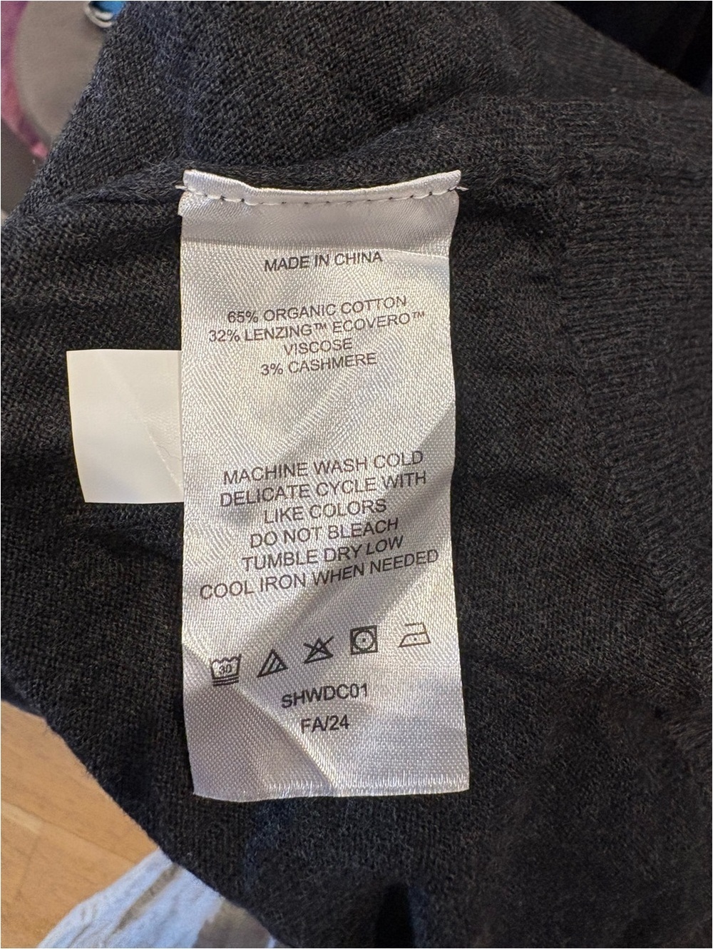 Quince Women's Crewneck Sweater in Charcoal NWT - Picture 6 of 8